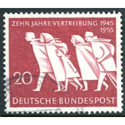 Vesttyskland. 1955. Tvangsflytningerne. AFA nr. 1178 **    , st.