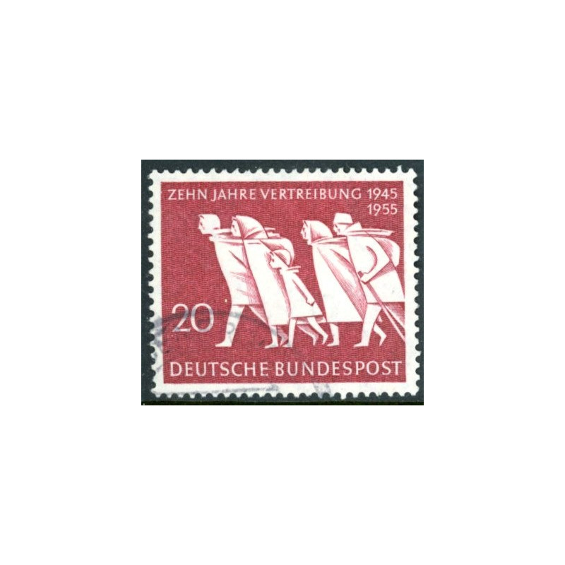 Vesttyskland. 1955. Tvangsflytningerne. AFA nr. 1178 **    , st.