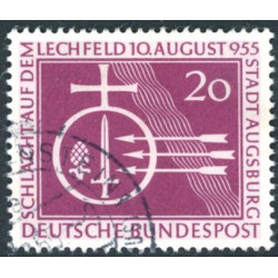 Vesttyskland. 1955. Slaget ved Lechfeld. AFA nr. 1179 **    , st.
