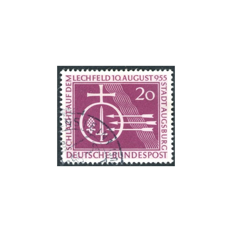 Vesttyskland. 1955. Slaget ved Lechfeld. AFA nr. 1179 **    , st.