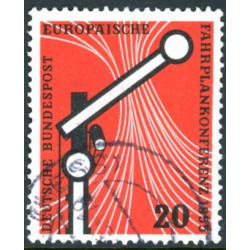 Vesttyskland. 1955. Køreplanskonference. AFA nr. 1182 **    , st.