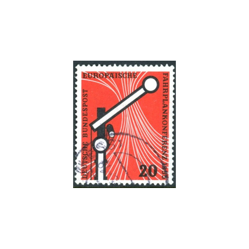 Vesttyskland. 1955. Køreplanskonference. AFA nr. 1182 **    , st.