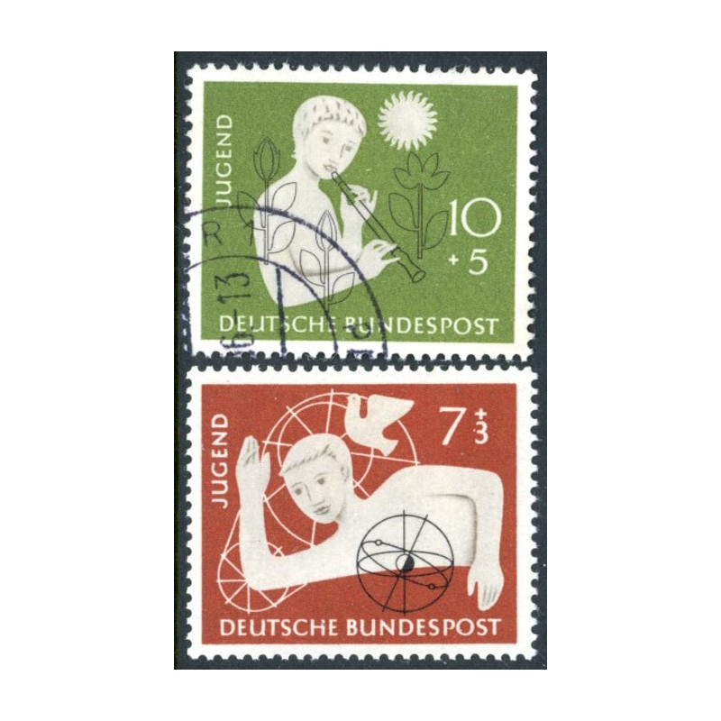 Vesttyskland. 1956. Velgørenhedsmærker. AFA nr. 1195-96 **     , st.