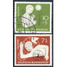 Vesttyskland. 1956. Velgørenhedsmærker. AFA nr. 1195-96 **     , st.