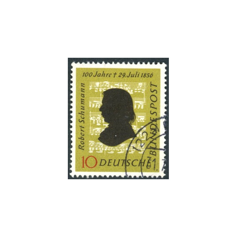 Vesttyskland. 1956. Robert Schumann. AFA nr. 1197 **     , st.
