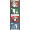Vesttyskland. 1956. Menneskehedens hjælpere. AFA nr. 1206-09 **    , st.