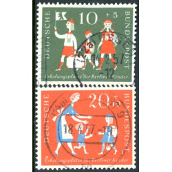 Vesttyskland. 1957. Velgørenhedsudgave. AFA nr. 1213-14 st. **