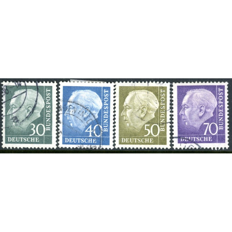 Vesttyskland. 1957. Th. Heuss. AFA nr. 1216-19 **    , st.
