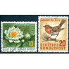 Vesttyskland. 1957. Naturbeskyttelse. AFA nr. 1237-38  **     , st.