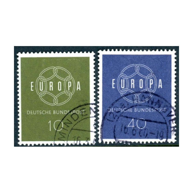 Vesttyskland. 1959. Europamærker / CEPT. AFA nr. 1284-85 **    , st.