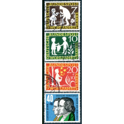Vesttyskland. 1959. Velgørenhedsmærker. AFA nr. 1286-89 **    , st.