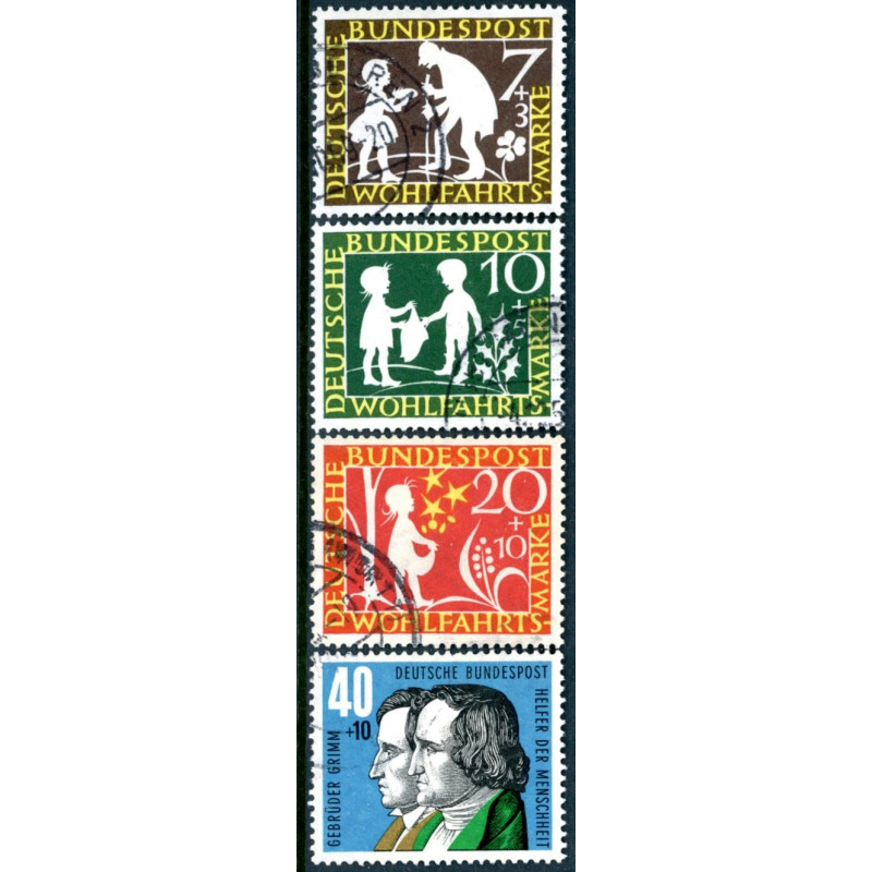 Vesttyskland. 1959. Velgørenhedsmærker. AFA nr. 1286-89 **    , st.