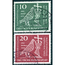 Vesttyskland. 1960. Verdenskongres. AFA nr. 1294-95 **    , st.
