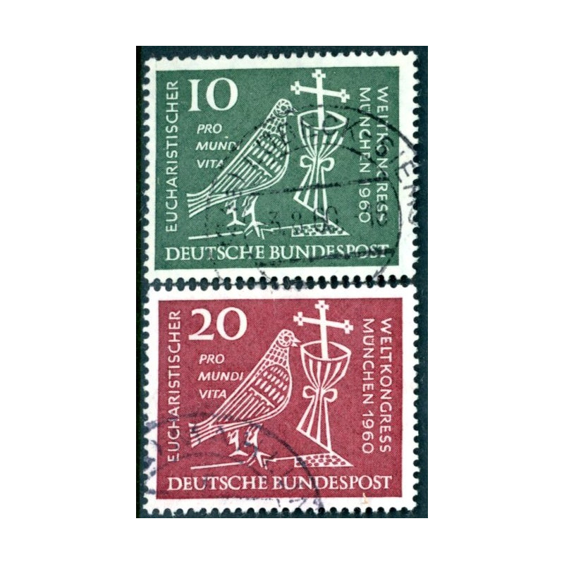 Vesttyskland. 1960. Verdenskongres. AFA nr. 1294-95 **    , st.