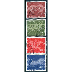 Vesttyskland. 1960. Olympiaden i Rom. AFA nr. 1296-99 **    , st.
