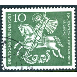 Vesttyskland. 1961. St. Georg. AFA nr. 1310 **    , st.