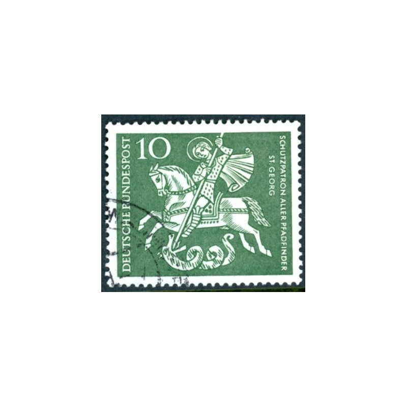 Vesttyskland. 1961. St. Georg. AFA nr. 1310 **    , st.