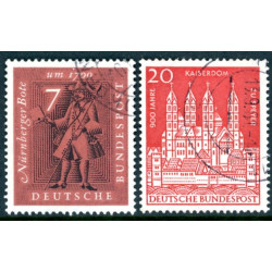 Vesttyskland. 1961. Brevbud & Speyer Domkirke. AFA nr 1329-30 **    , st.