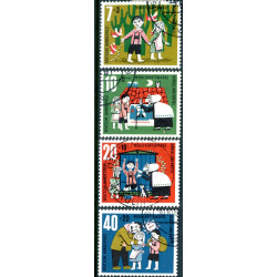 Vesttyskland. 1961. Velgørenhedsmærker. AFA nr 1333-36 **     , st.