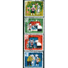 Vesttyskland. 1961. Velgørenhedsmærker. AFA nr 1333-36 **     , st.