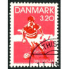 1989. DBU 100 års jubilæum. AFA nr. 935x postfrisk   Stemplet FDC