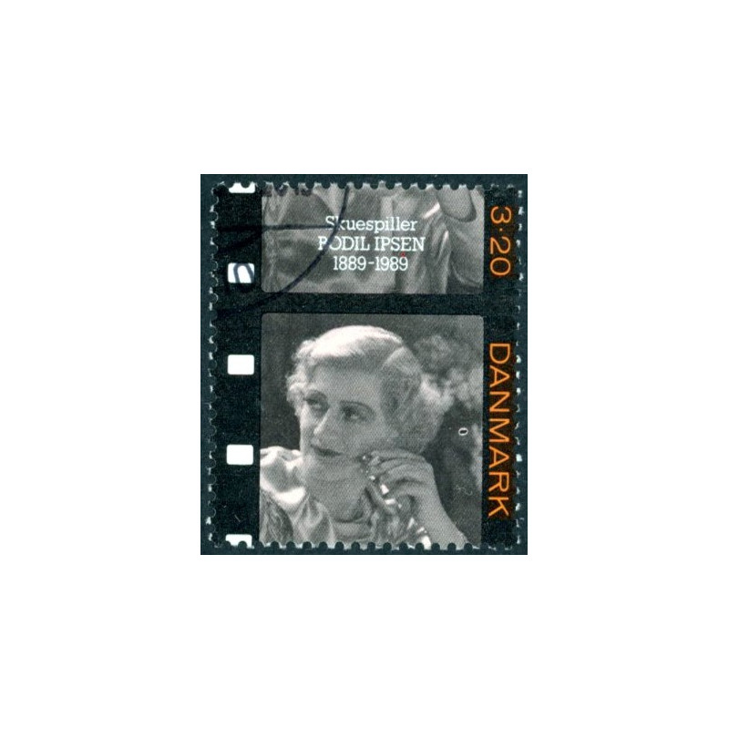 1989. Dansk Film. AFA nr. 947x stemplet   Stemplet FDC
