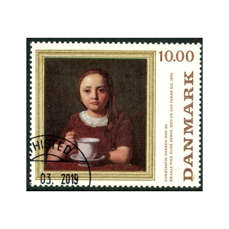 1989. Malerimærker. AFA nr. 950x stemplet    Stemplet FDC