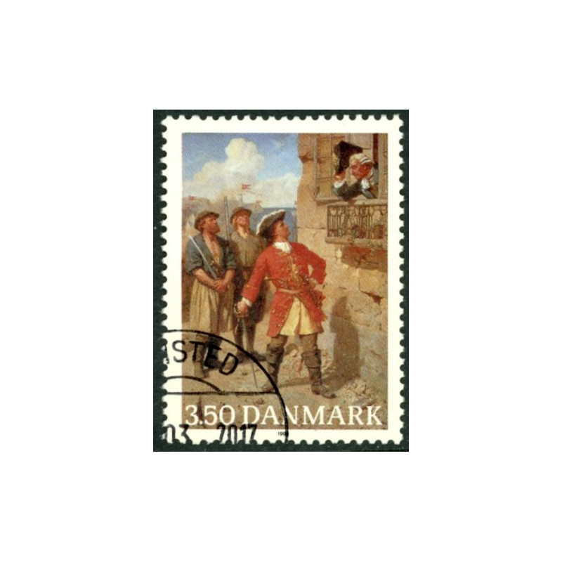 1990. Tordensskiolds fødsel. AFA nr. 978x postfrisk    Stemplet FDC