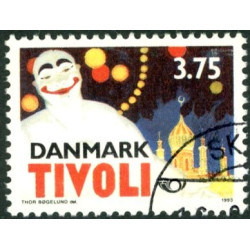 1993. Nordenfrimærker. Variant. AFA nr. 1043x stemplet