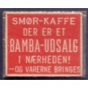 Frimærkepenge 1 Øre "Bamba-Udsalg" Rød