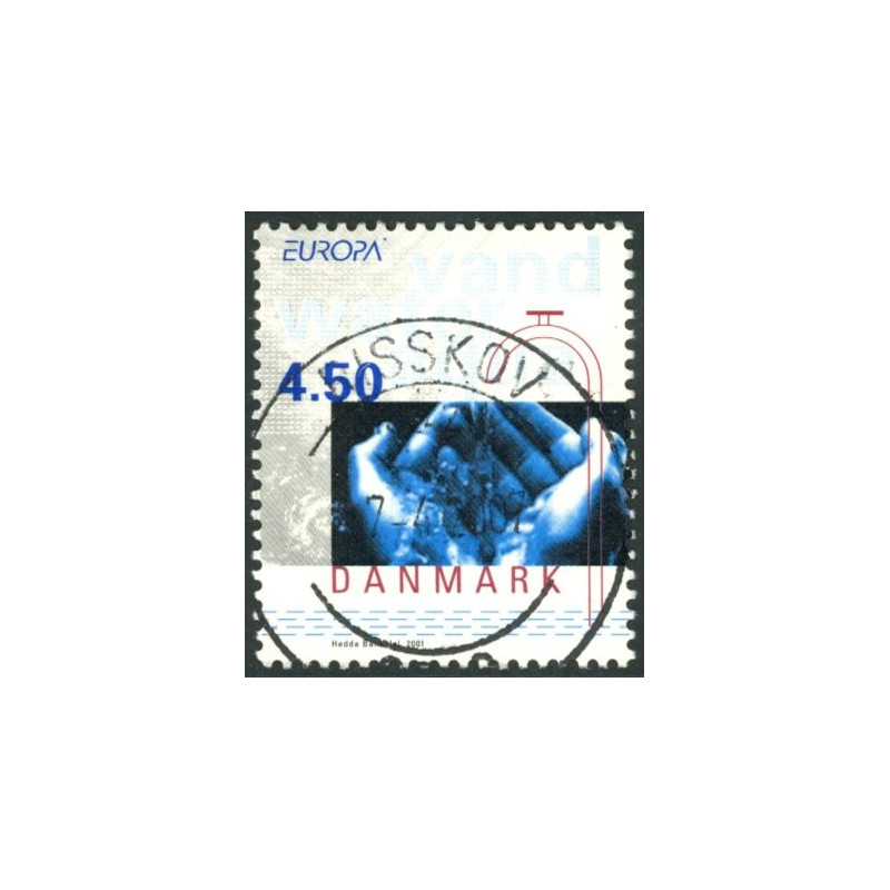 2001. Europamærker / CEPT, AFA 1283vx stemplet postfrisk Stemplet