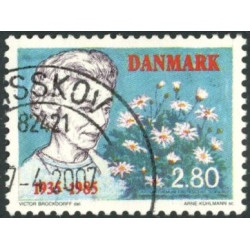 1985. Dr. Ingrid. AFA nr. 832x postfrisk   Stemplet FDC
