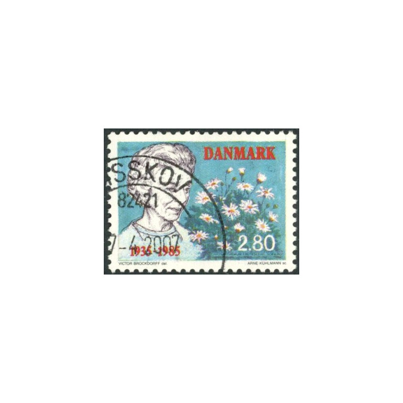 1985. Dr. Ingrid. AFA nr. 832x postfrisk   Stemplet FDC