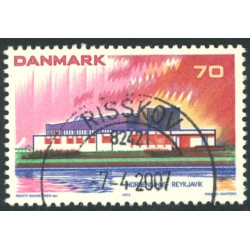 1973. Nordens hus. AFA nr. 547-48 postfrisk   stemplet FDC