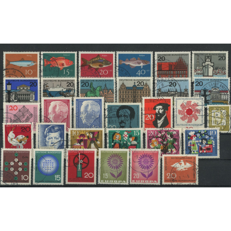 Vesttyskland. 1964. Komplet årgang **    , st.