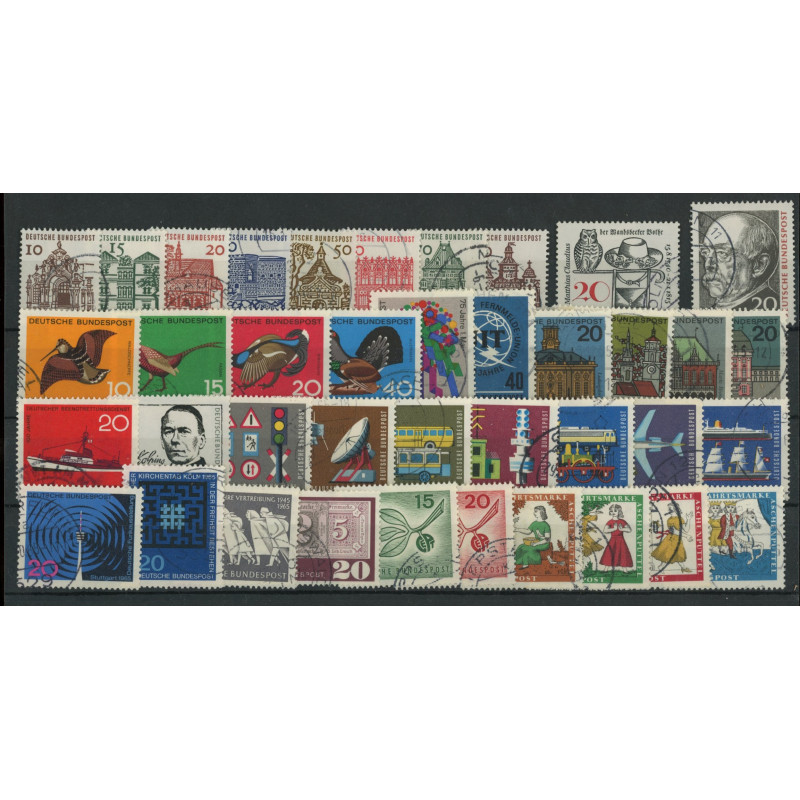 Vesttyskland. 1965. Komplet årgang **    , st.