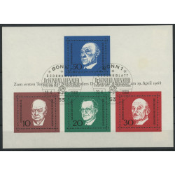 Vesttyskland. 1968. Komplet årgang ** AFA nr. 1510-1539  , st.