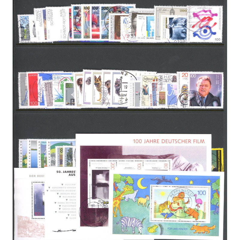 Vesttyskland. 1995. Komplet årgang **. AFA nr. 2713-2774  , st.
