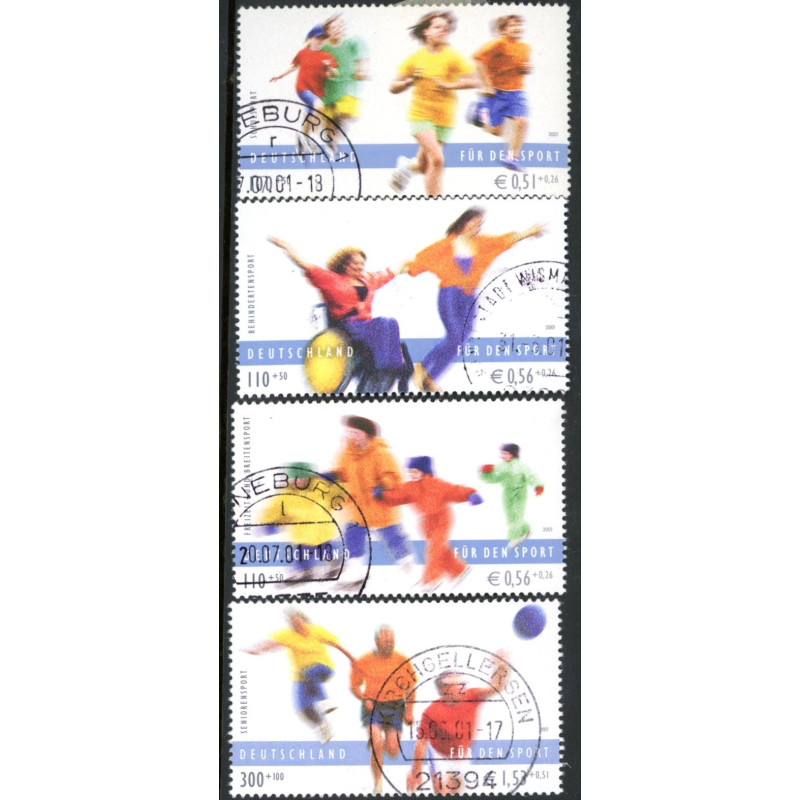 Vesttyskland. 2001. Sportsvelgørenhed. AFA nr. 3107-10 **                       (o)