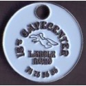 Vognpolet/coincart "Ib's Gavecenter " 10kr./1€ str.