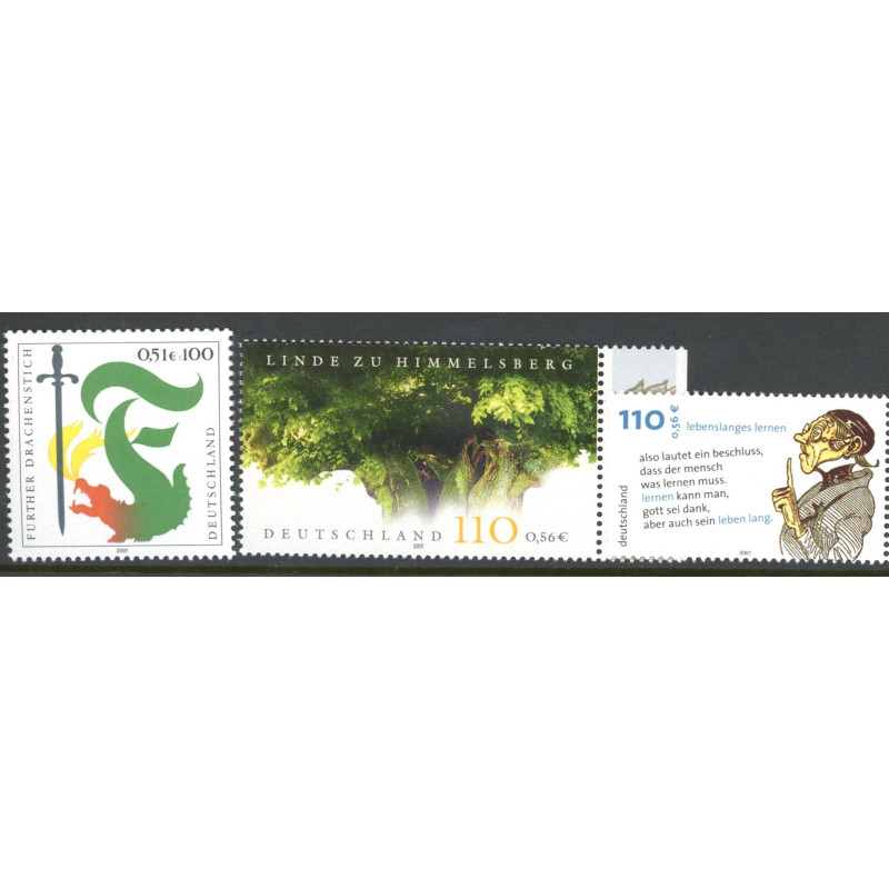 Vesttyskland. 2001. Skik og Tradition, Seværdighed, og Lærdom. AFA nr. 2142-44 **             (o)