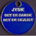 Vognpolet/coincart "JYSK Det er dansk " 20kr./2€ str.