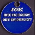 Vognpolet/coincart "JYSK Det er dansk " 20kr./2€ str.