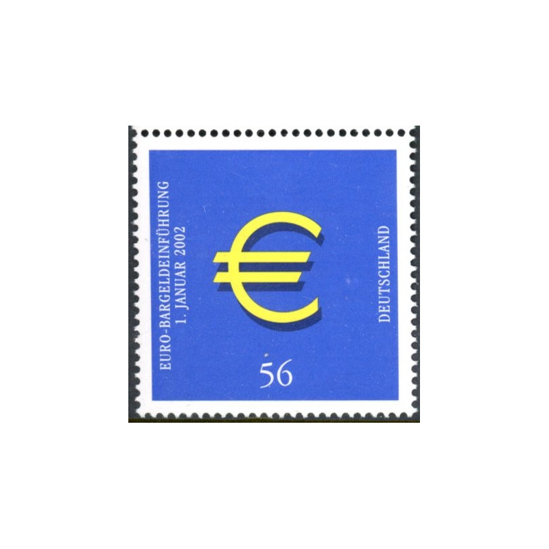 Vesttyskland. 2002. Euro mønter og Sedler. AFA nr. 2168 **                    (o)