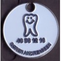 Vognpolet/coincart "Tandlæge Søren Andreasen" 10kr./1€ str.