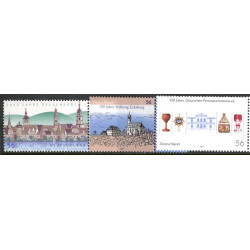 Vesttyskland. 2002. Deggendorf, Ecksberg, og Frimurermuseum. AFA nr. 2177-79 **                (o)