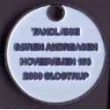 Vognpolet/coincart "Tandlæge Søren Andreasen" 10kr./1€ str.
