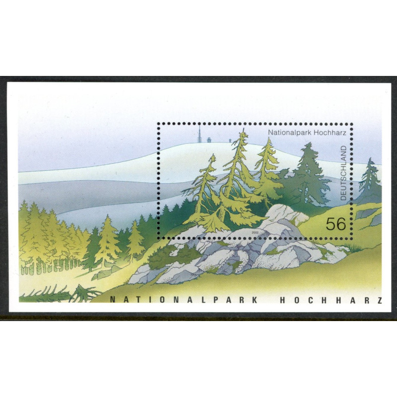 Vesttyskland. 2002. Hochharz, miniark. AFA nr. 2199 **             (o)