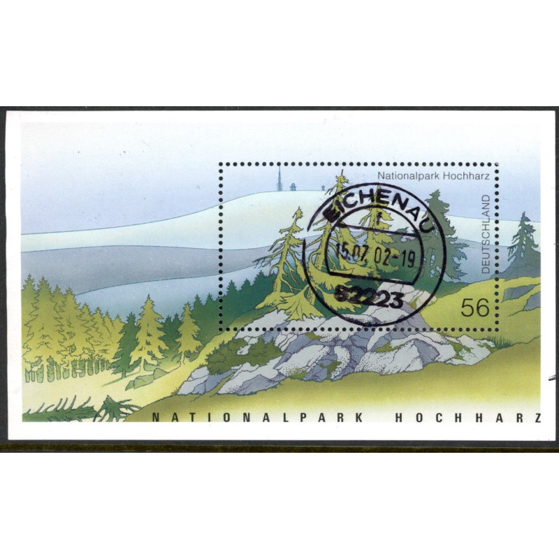 Vesttyskland. 2002. Hochharz, miniark. AFA nr. 2199 **             (o)