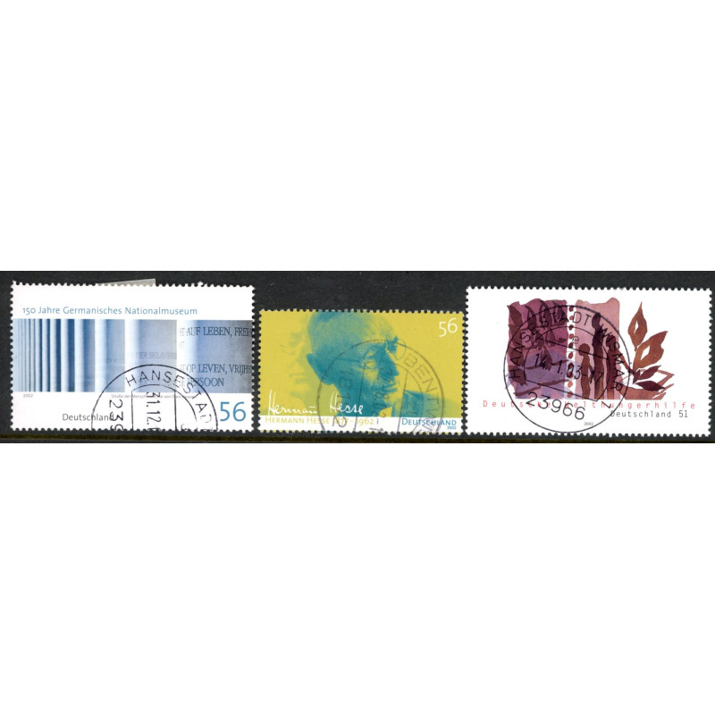 Vesttyskland. 2002. Nationalmuseum, Hesse og hungersnødhjælp. AFA nr. 3200-02 **              (o)